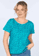 T-Shirt Linde flowerfield - tropical