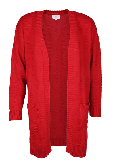 Strickmantel Ineb - red