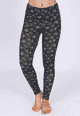 Leggings Thais hortensia - navy