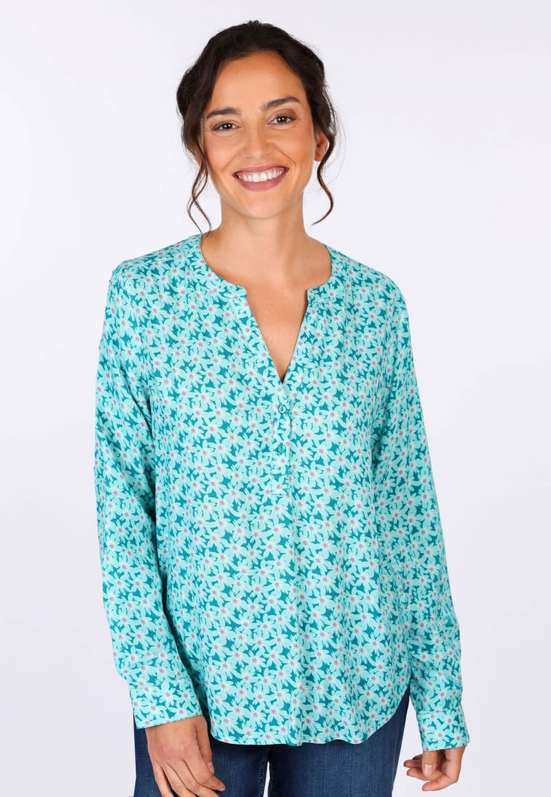 Bluse Bilissa - ocean