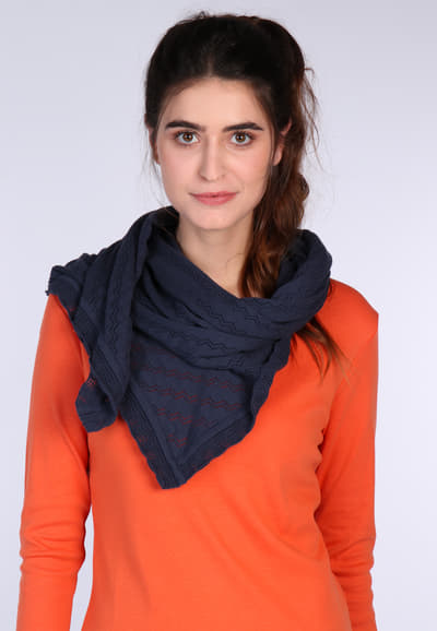 Dreieckstuch Lisa - navy