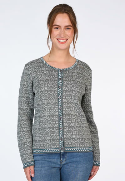 Strickjacke Hedie - stone