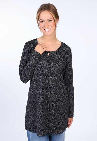 Tunika Lottali Meadow  - black