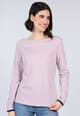 Langarmshirt Kajsa cloudy  - dusty orchid