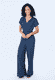 Jumpsuit Wieta solid - navy