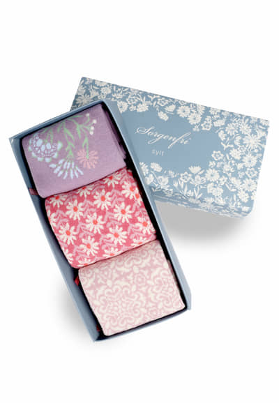 3er Set Socken Irma rose - multicolour