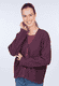 Strickjacke Lorainna - deep purple