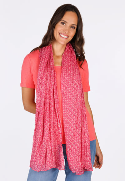 Tuch Leja tulip bow  - cerise