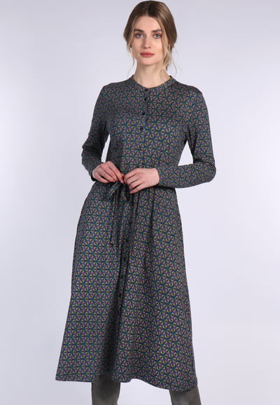 Kleid Jara ethno  - deep ocean