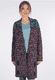 Strickmantel Birka flower - navy