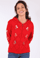 Strickjacke Maliya  - poppy