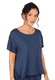 T-Shirt Betzi solid  - navy