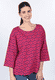 Shirt Katinkali sunflower - rubin