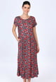 Kleid Masalita oriental - ebony