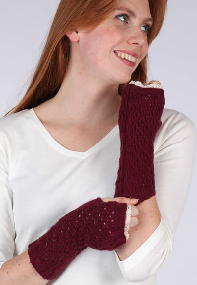 Handstulpe Dalina - wine