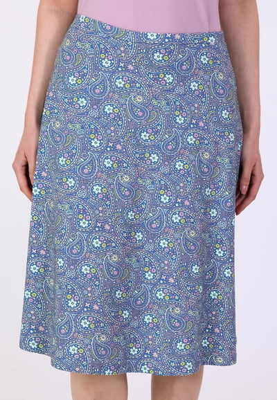 Rock Liska flower paisley - royal blue