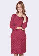 Kleid Anfissa  - deep purple