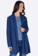 Strickmantel Ebbie  - indigo