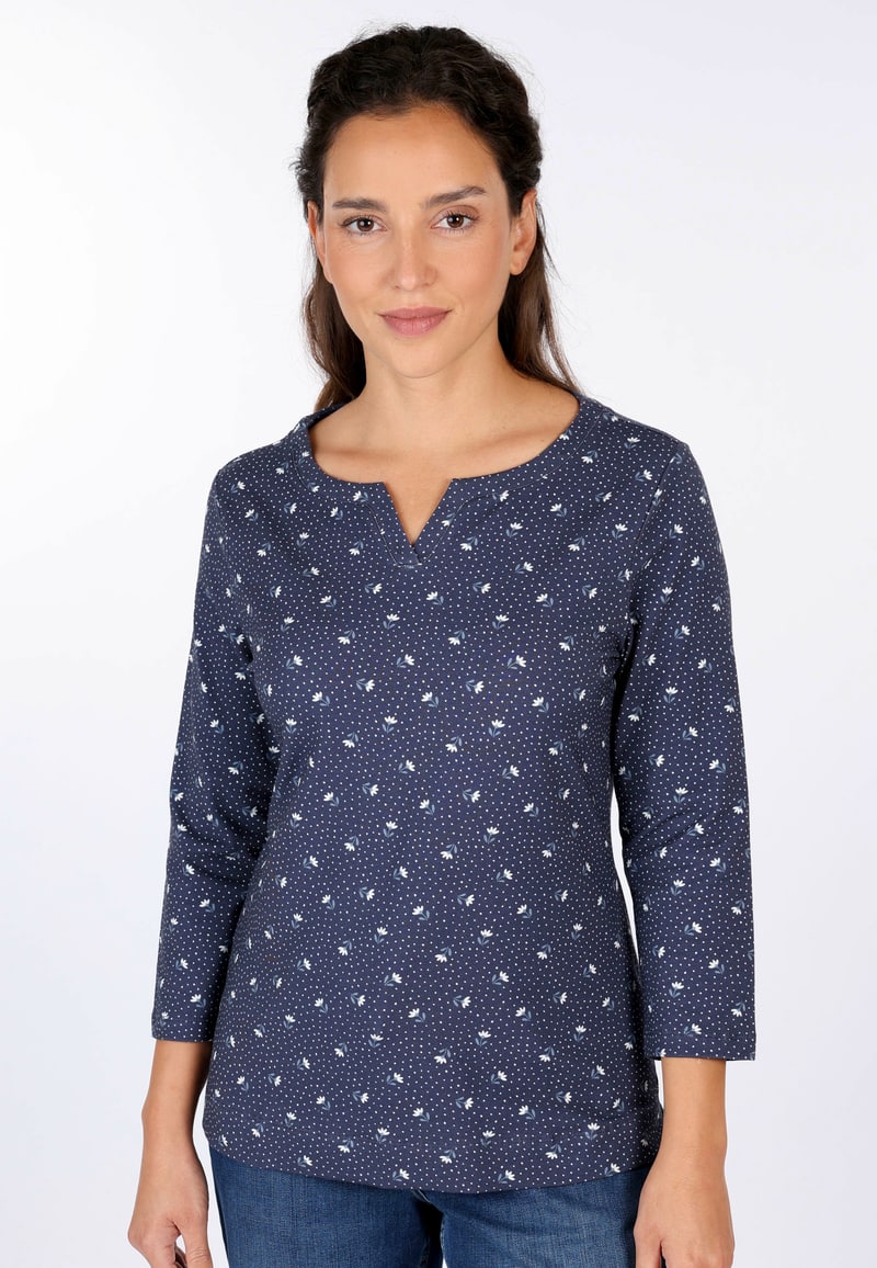 3/4-Arm-Shirt Gabriellea - navy