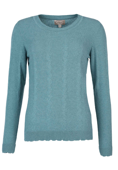 Strickpullover Marlis - mosaic blue