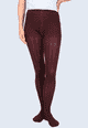 Strumpfhose Menkha - dark grape