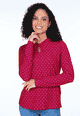 Bluse Lyana - rubin