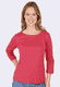 3/4-Arm-Shirt Pippita  - cerise