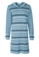 Strickkleid Helle Vejers - swedish blue
