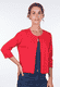 Strickjacke Rixa - rubin