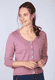 Strickjacke Liselotte  - dusty orchid
