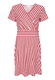 Kleid Camiera stripes - red