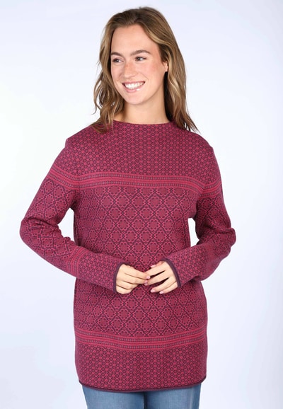 Strickpullover Dorothea  - deep purple