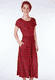 Kleid Malind - dark grape