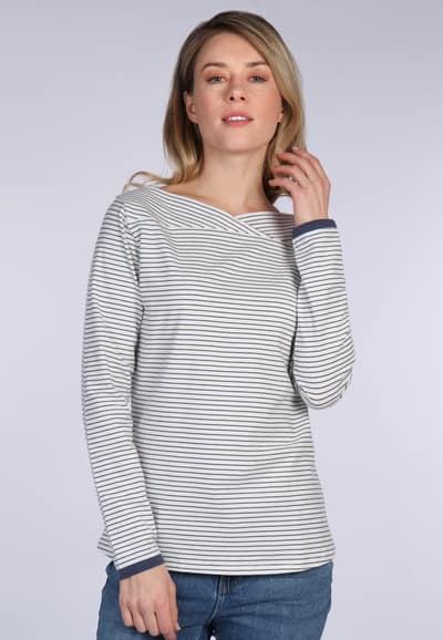 Langarmshirt Kajsa - ivory