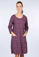 Kleid Giannali Meadow  - deep purple