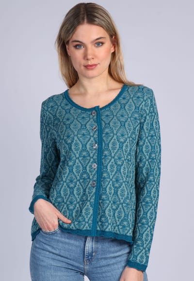Strickjacke Kadir - deep ocean