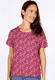 T-Shirt Betzi anemone  - cerise