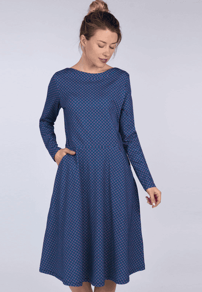 Kleid Yvette sea star - riviera