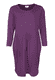 Kleid Jola solid  - deep purple