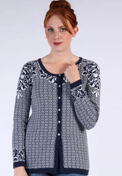 Strickjacke Alexandra - navy