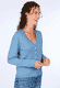 Strickjacke Amily  - swedish blue