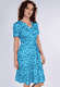 Kleid Tascha poppy flower - pool