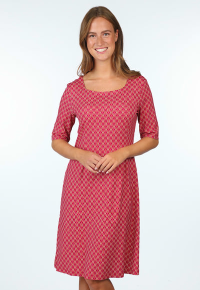Kleid Eilina - rubin