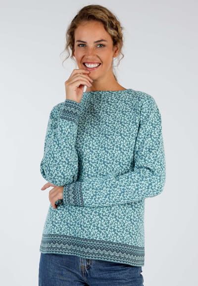 Strickpullover Dorit nordic - peace