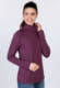 Rollkragenshirt Adaa - plum