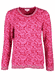 Strickpullover Annegret - rubin