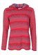 Strickpullover Minni tulip bow - rubin