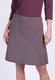 Rock Denise geo flower - plum