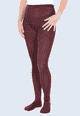 Strumpfhose Meenje - dark grape