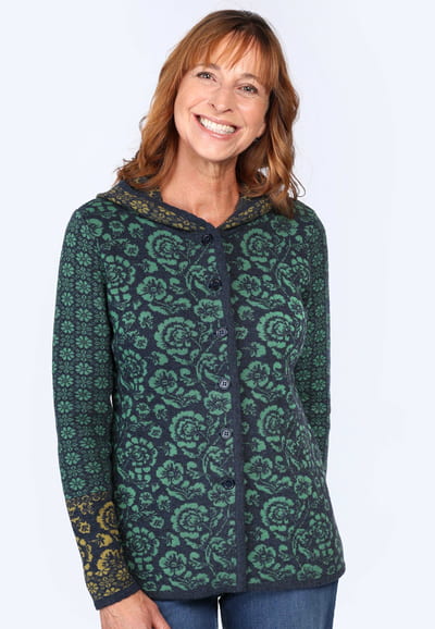 Strickjacke Almuth  - navy